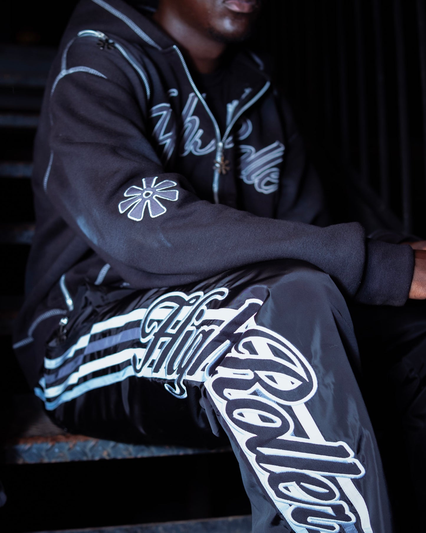 High Roller Nylon Track Pants